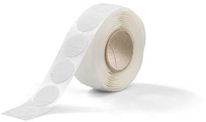 Nobo 35034754 punkty na rzepy zapewniają tablice/Moderacja ściany tekstylny, tył wiązany klejąca, 100 sztuk 35034754