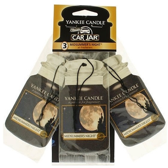 Yankee Candle Car Jar Bonus Pack zestaw zapachów samochodowych Midsummers Night 3szt