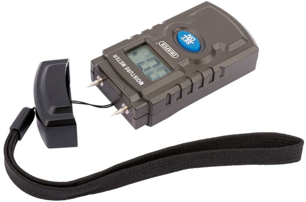 Draper Tools Miernik wilgoci, czarny, 43618 Draper Tools