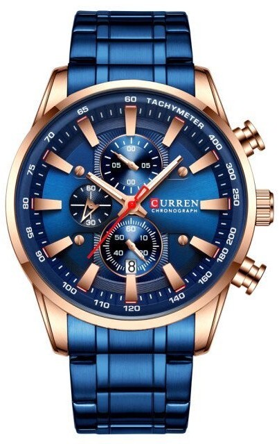 Curren ZEGAREK MĘSKI CURREN 8351 (zc022e) - CHRONOGRAF 8351
