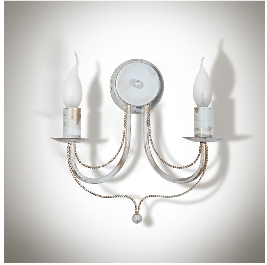 Light4home Kinkiet VERSA 2xE14/40W/230V biały 29 cm