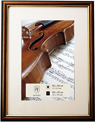 Henzo 8028404 ramka Verona 10 X 15 ramka na zdjęcia, drewno, ciemny brąz, 10 x 15 x 2.8 cm 8028404