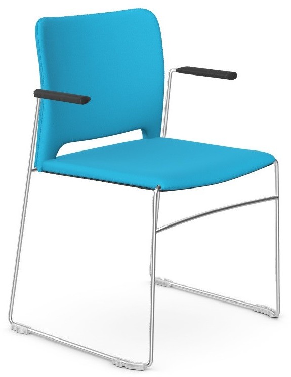 Intarseating Krzesło tapicerowane ONDA z podłokietnikami KB-ONDA-TT-120-01