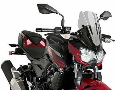 Puig 3548H przednia szyba naga nowa generacja sport, dym 3548H