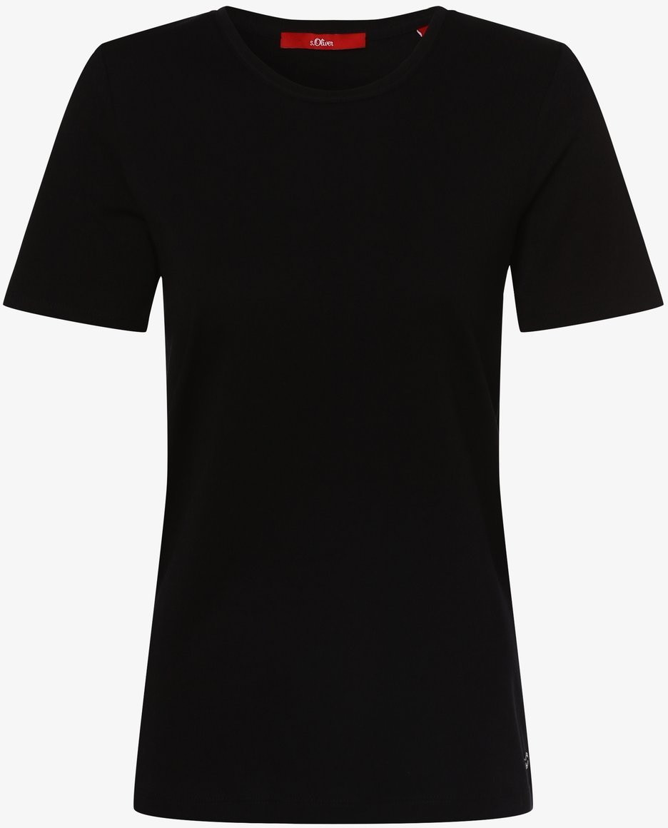 s.Oliver T-shirt damski, czarny