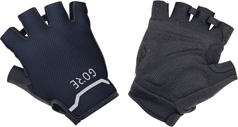 Gore WEAR WEAR C5 Krótkie rękawiczki rowerowe, black/orbit blue 5 2021 Rękawiczki szosowe 10059299AU03
