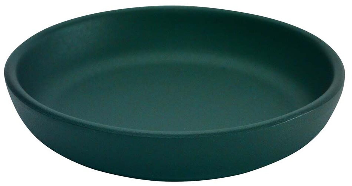 Ceramik Ceramik Podstawka gładka zielona 19cm