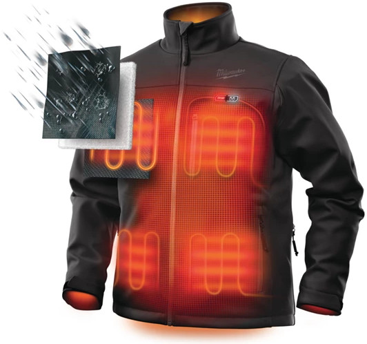 Milwaukee Męska kurtka podgrzewana Premium czarna (L) 4933464324