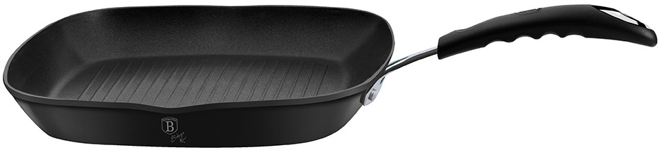 Berlinger Haus Black Professional Line 28 X 28 Cm Czarna Patelnia Grillowa Granitowa Nieprzywierająca