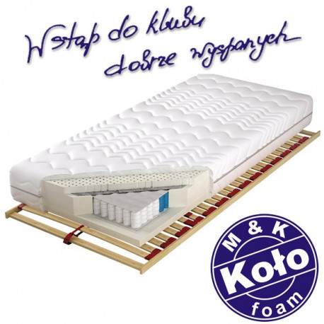 M&K Foam KOŁO ESTRELLA LUX X5 - M&K KOŁO, 140x200