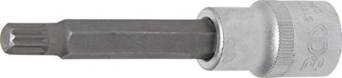 BGS wkładka bit 12,5 MM, uzębienie wewnętrzne, 100 MM długości, M9, 1 sztuki, 5184-M9