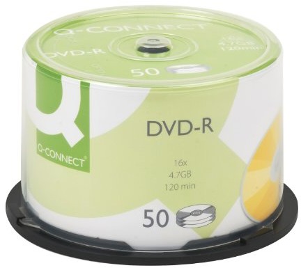 Q-Connect Q-CONNECT DVD-R Cakebox 50 sztuk kf15419 KF15419