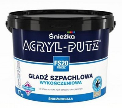 Śnieżka Gotowa masa szpachlowa Acryl Putz FS20 8 kg