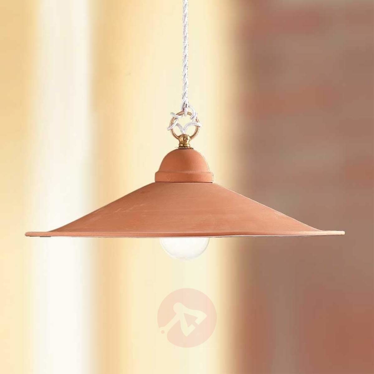Lampa wisząca GIULIA z ceramicznym Kloszem 28 cm