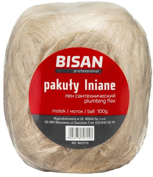Bisan Pakuły lniane motek 100 g
