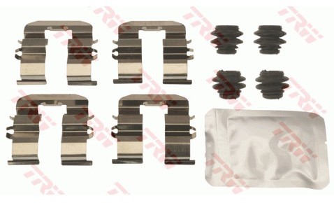TRW Zestaw akcesoriów, klocki hamulcowe PFK651