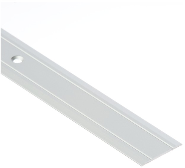Cezar Listwa ochronna płaska LPP 30 mm aluminium 2 5 m srebrna