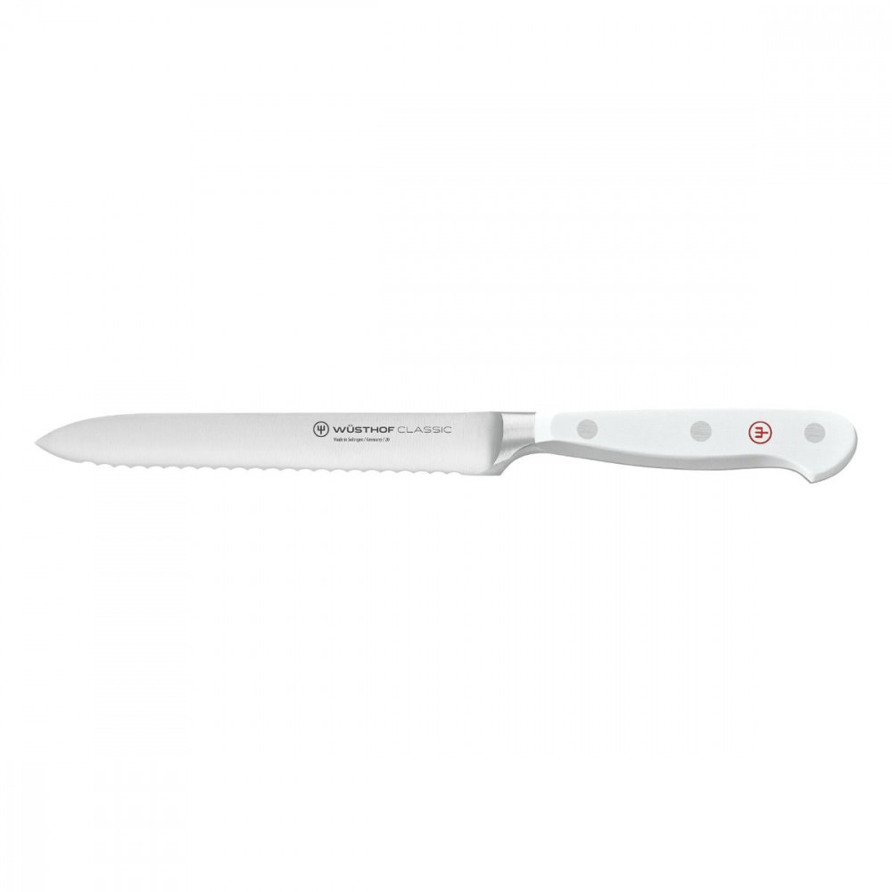 Wüsthof Wusthof Classic 14 Cm Biały Nóż Do Mięsa Ze Stali Nierdzewnej