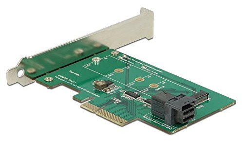Delock PCI Express card > 1 X wewnętrzne NVMe M.2 PCIe/1 X Intern SFF-8643 NVMe Â 
