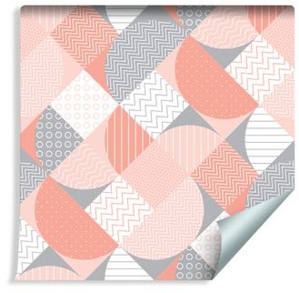 Muralo Tapeta Abstrakcyjna Mozaika Geometryczna 228294107 T_F_10mx53_W_228294107_A