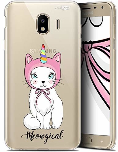 Samsung Caseink Etui ochronne do Galaxy J4 2018, ultracienkie, motyw: kot jest MEOUGIcal CRYSPRNTJ42018MEOWGICAL1