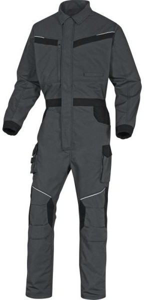 Delta-Plus MCCO2 MACH2 - mocny kombinezon roboczy z odblaskami, 65% poliester, 35% bawełna Ripstop - S-3XL.