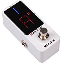 Mooer Pedał gitarowy Baby Tuner, biały MT1