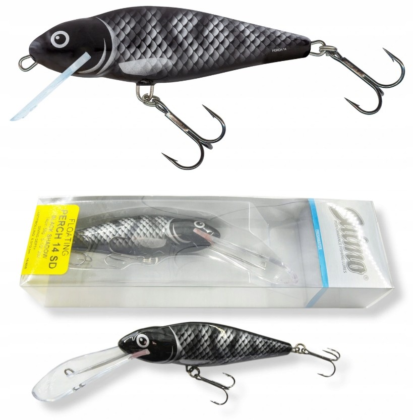 Salmo Limited! Wobler Perch Sd Floating # 14cm/58g
