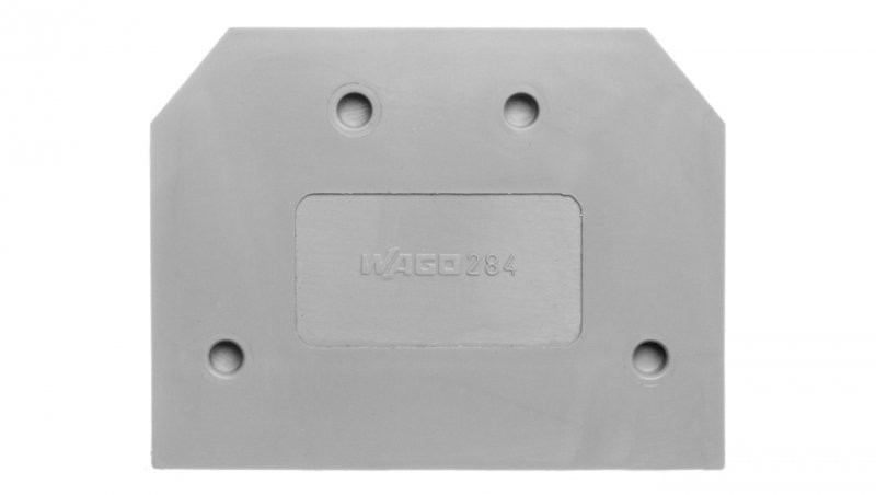 Wago Ścianka końcowa szara 284-301 /25szt./ 284-301