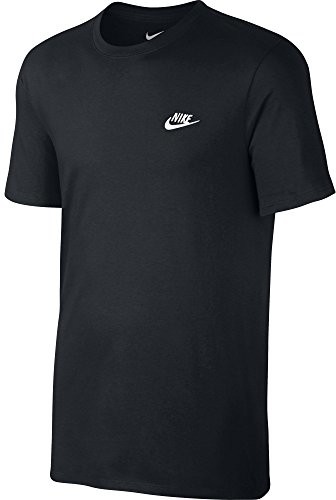Nike M NSW Tee Club embrd FTRA T-Shirt, dla mężczyzn, czarny, XL 827021-011