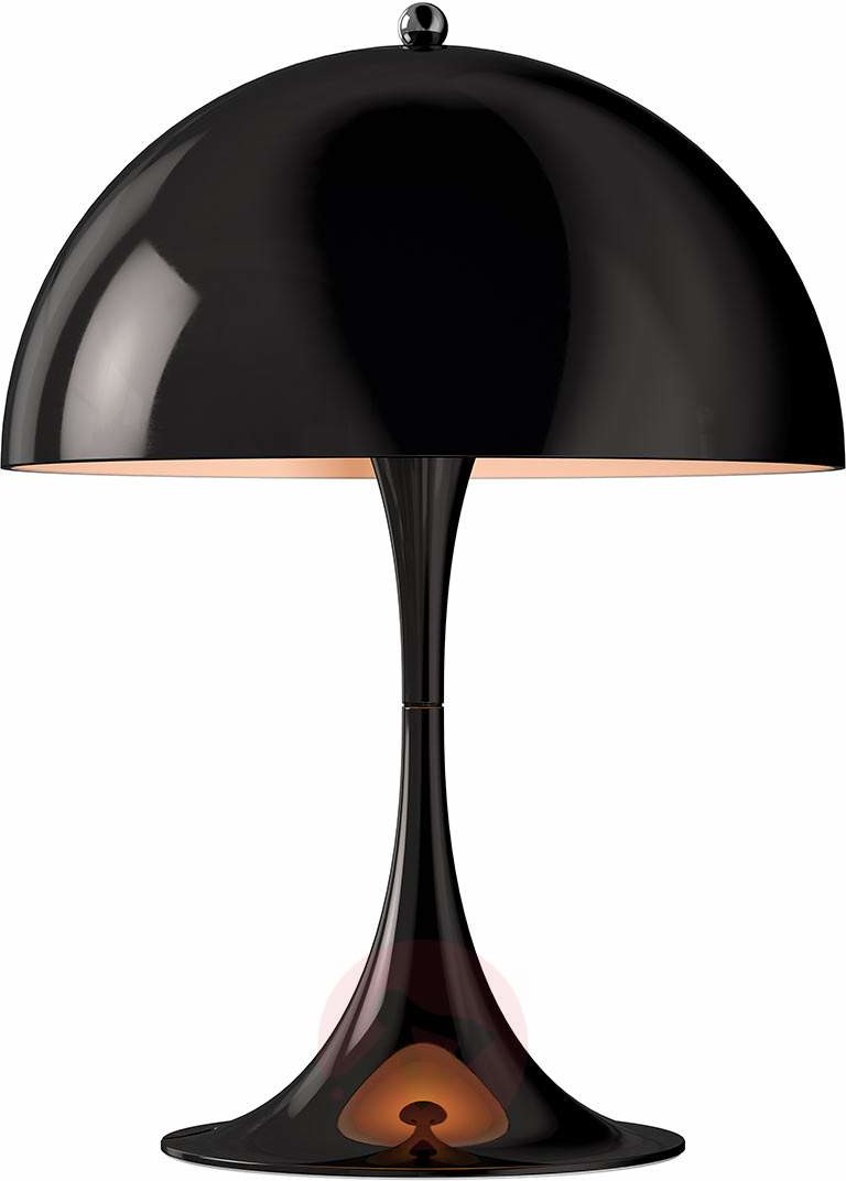 Louis Poulsen Louis Poulsen Panthella Mini lampa stołowa czarna