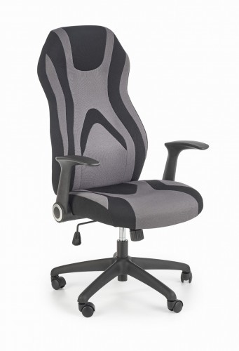 Halmar JOFREY fotel gabinetowy czarny / popielaty 49014474