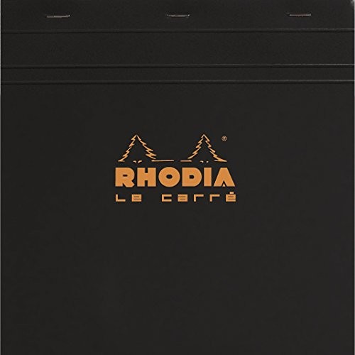 Rhodia notatnik zszyte i mikroperforiert, czarny 210209C