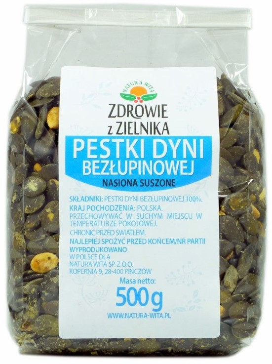 NATURA WITA NATURA WITA PESTKI DYNI BEZŁUPINOWEJ 500G