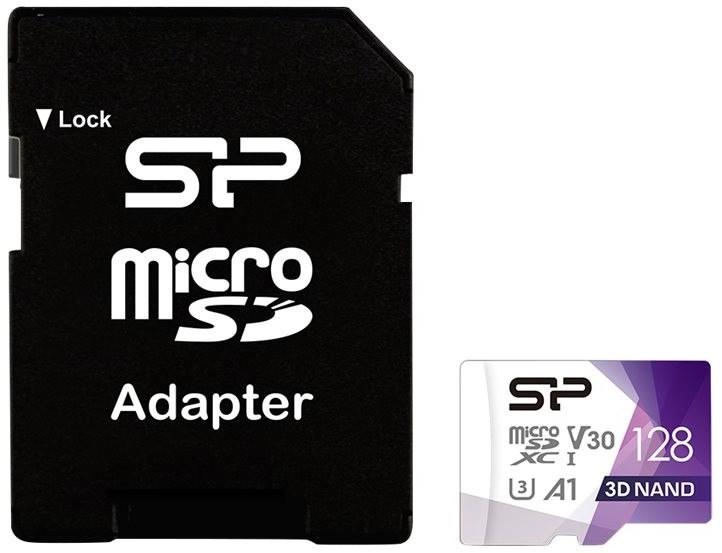 Фото - Кабель Silicon Power Superior Pro 128 GB, micro SDXC, Flash memory class 10, with 