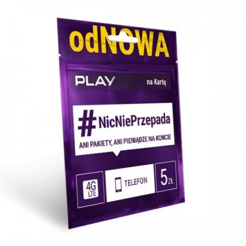 Zestaw startowy PLAY 5PLN Odnowa MULTI SIM