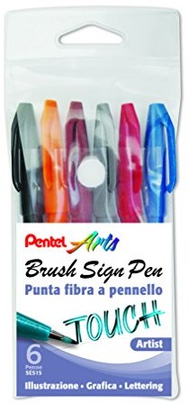 Pentel Brush Sign Pen SES15C