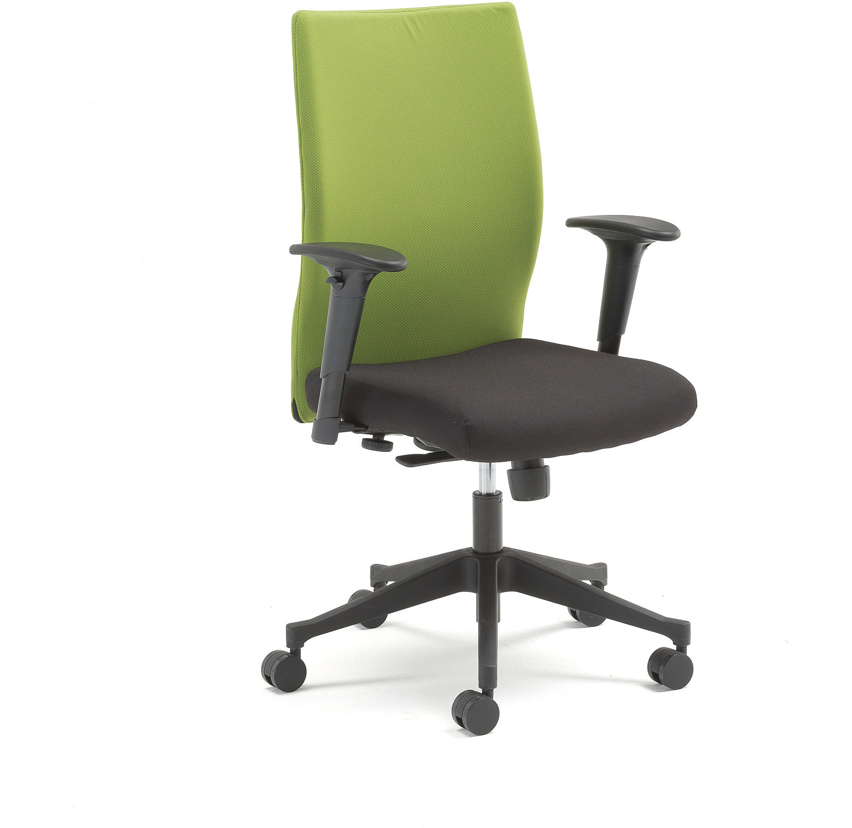 AJ Limonkowe stylowe krzesło biurowe MILTON 122416