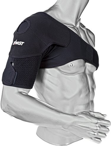 Zamst zamst Shoulder Wrap ramiona kompresy dynamicznego stabilizacji Czarny Czarny, czarny, XL ZA-02689