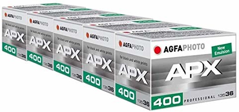 AgfaPhoto APX 400 135-36 fim ujemny S/W w 5 szt AG6A4360-5