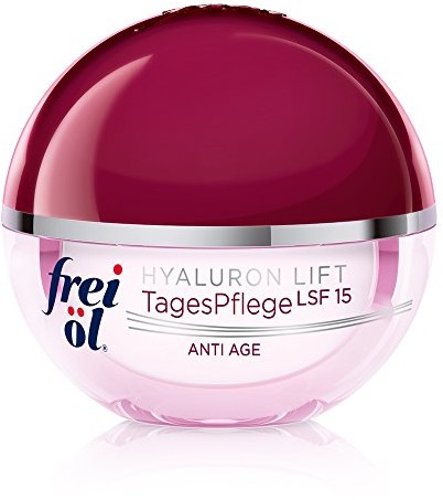 frei öl Nie zawiera olej Anti Age hialuronowego Lift pielęgnacji LSF 15 dnia, 1er Pack (1 X 50 ML) 9201