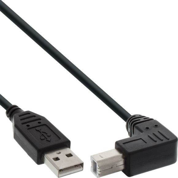 InLine Kabel USB USB A USB B 0.3m czarny 34503U 34503U