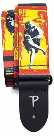 Perri's Leathers Perri's Leathers LPCP-6011 Guns N Roses poliestrowy pasek do gitary, 99 cali - 142 cm L LPCP-6011