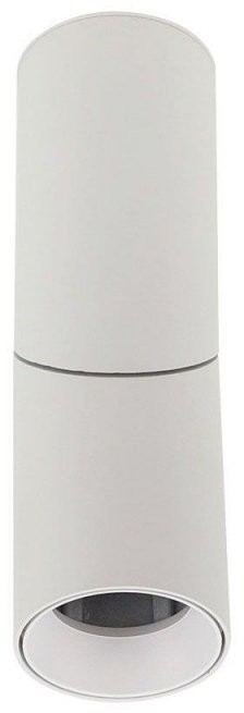 v-tac Oprawa V-TAC Aluminiowa GU10 Okrągła Natynkowa Tuba Biała VT-804