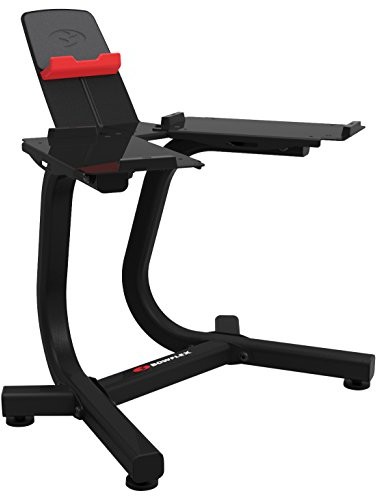 Bowflex ze stojakiem Media Rack sztangi, czarna, One Size 100736