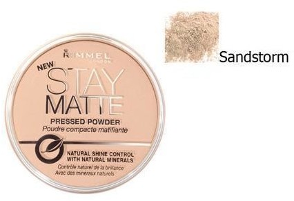 Rimmel Stay Matte Long Lasting Pressed Powder puder prasowany 4 Sandstorm 14g 31109-uniw