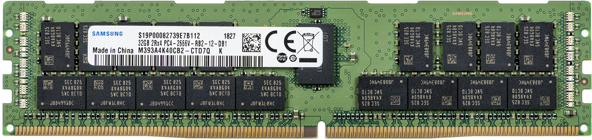 Samsung Pamięć RAM M393A4K40CB2-CTD7Q DDR4 DIMM 32GB 2666 MHz CL19