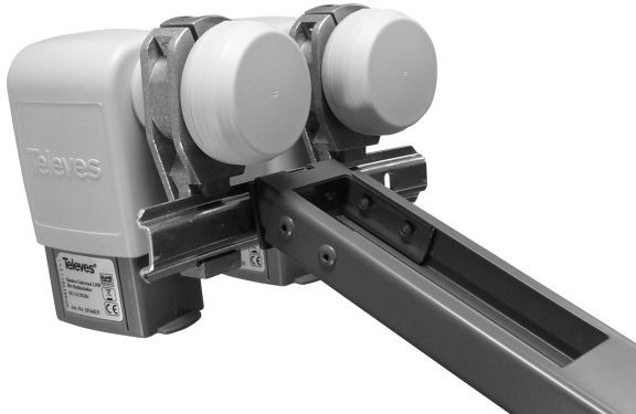 Televes Mocowanie 2 x Lnb Zez HotBird Astra X7227