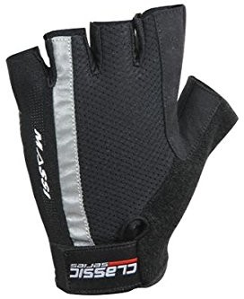 MASSI Styk Classic rękawiczki rowerowe, unisex, czarny, m 36502
