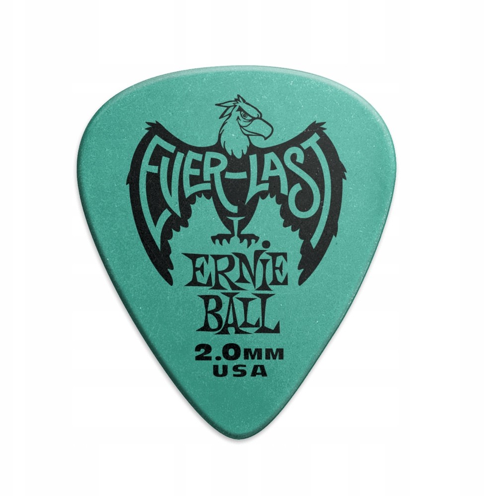 Ernie Ball Piórko Everlast 2,00 mm turkusowa